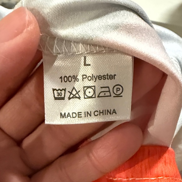 SHEIN Colorful Abstract Face Print Tee - Picture 5 of 6